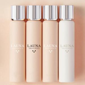 元気な70代です。 (nakaya070)さんのオーガニック化粧品「LAUNA ORGANICS」のロゴ制作への提案