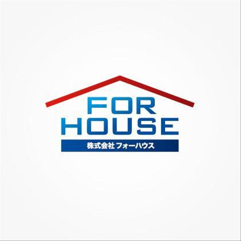 「株式会社フォーハウス」のロゴ作成