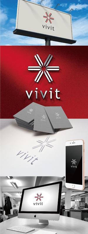 k_31 (katsu31)さんの居抜き物件サイトの『vivit』のロゴへの提案