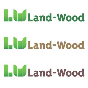 VesseLさんの「LandーWood　ランドウッド　どちらでも構いません」のロゴ作成への提案