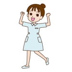 まりまり (marimaridesu)さんの看護師転職サイトのキャラクターデザインへの提案