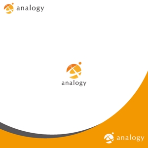late_design ()さんの企業価値評価プロセス「analogy」のロゴへの提案