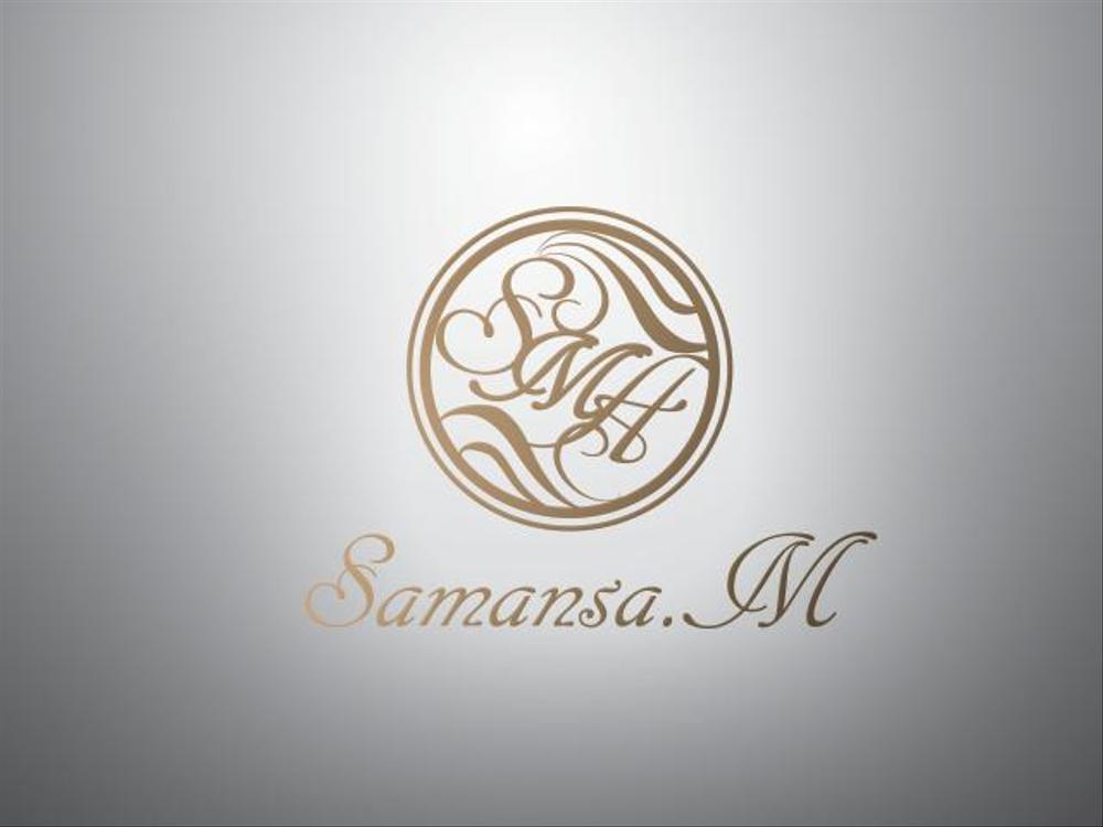 「SAMANSA.M」のロゴ作成