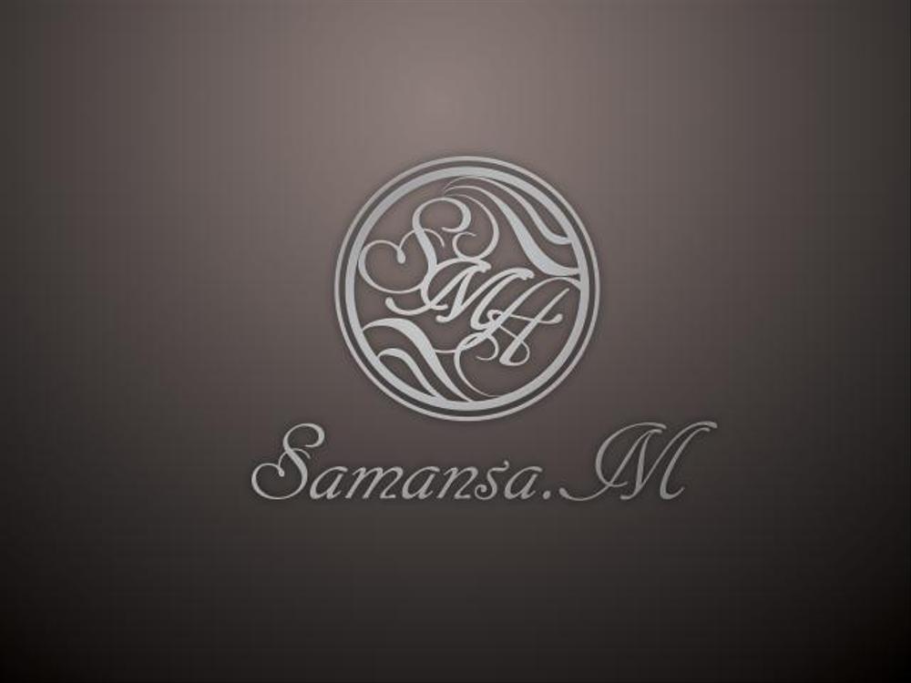 「SAMANSA.M」のロゴ作成