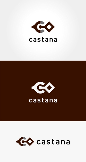 byd (sakaken_design)さんの『株式会社Castana』のロゴへの提案