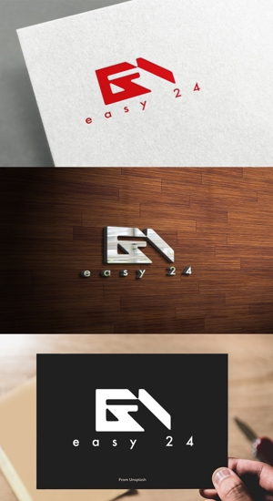 athenaabyz ()さんの新作アプリ開発　【easy 24】ロゴ作成　コンペへの提案