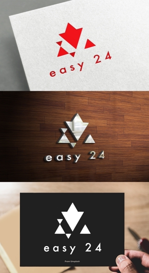 athenaabyz ()さんの新作アプリ開発　【easy 24】ロゴ作成　コンペへの提案