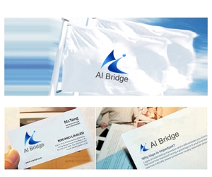 hope2017 (hope2017)さんのAI人材紹介サービス  「AI Bridge」のロゴ作成依頼への提案
