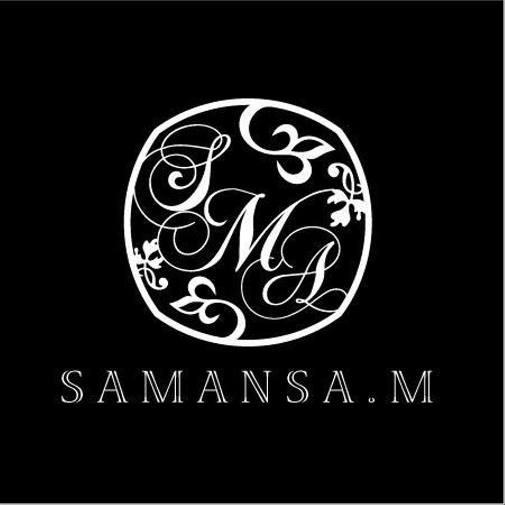 「SAMANSA.M」のロゴ作成