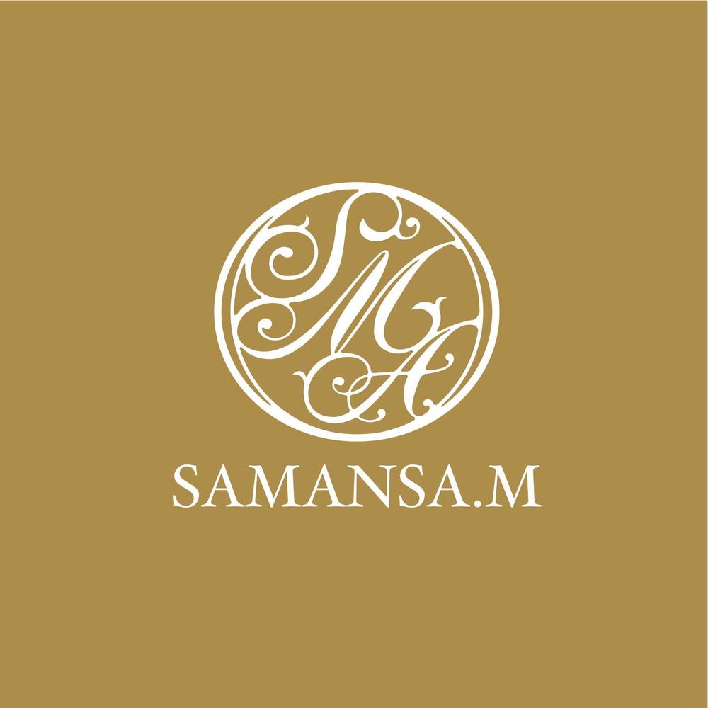 「SAMANSA.M」のロゴ作成