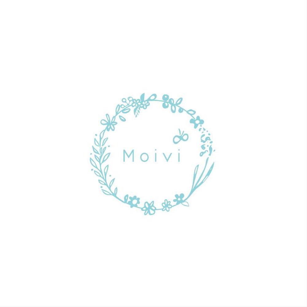 女性アクセサリーグッズ新ブランド「Moivi」のロゴ製作