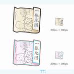 pTree LABO (torch_tree)さんのかわいい地図ボタンのイラストへの提案