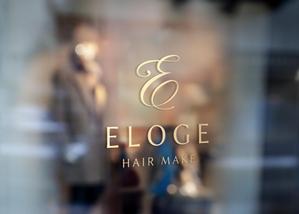 ALTAGRAPH (ALTAGRAPH)さんの創業12年ヘアメイク専門店『HAIR MAKE ELOGE』のロゴデザインへの提案