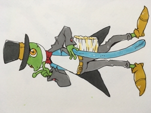 RIKKA (mochapoko)さんの　『カエル』の　キャラクターデザイン  への提案