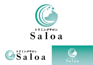 TRdesign (takaray)さんのトリミングサロン　「Saloa」のロゴ　（対象動物はほとんどが犬です）への提案