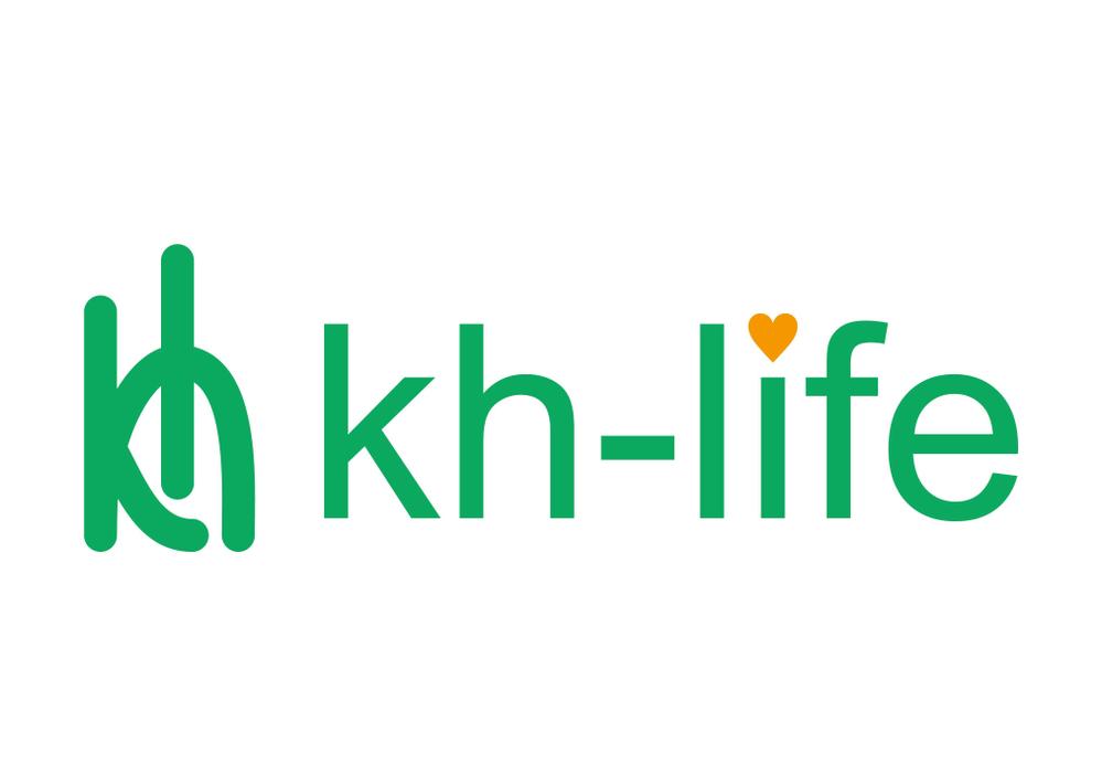 「kh-life」のロゴ作成