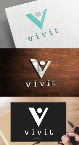 athenaabyz ()さんの居抜き物件サイトの『vivit』のロゴへの提案