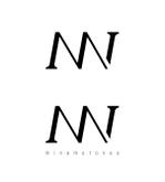 Inout Design Studio (inout)さんのメイクアップアーティスト源 奈央のオリジナル化粧品 「MN」のロゴへの提案