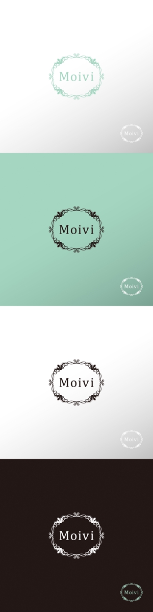 doremi (doremidesign)さんの女性アクセサリーグッズ新ブランド「Moivi」のロゴ製作への提案