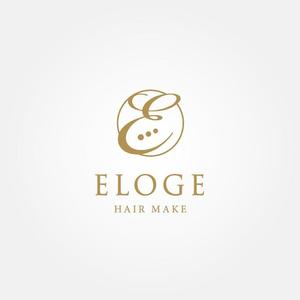 tanaka10 (tanaka10)さんの創業12年ヘアメイク専門店『HAIR MAKE ELOGE』のロゴデザインへの提案