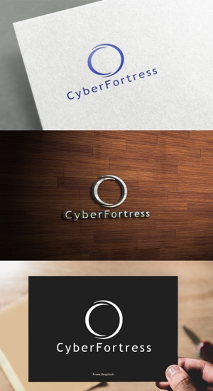 athenaabyz ()さんのITセキュリティ会社「Cyber Fortress」のロゴを募集への提案