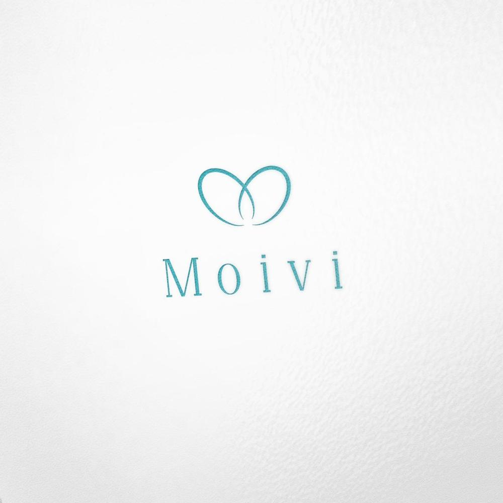 女性アクセサリーグッズ新ブランド「Moivi」のロゴ製作