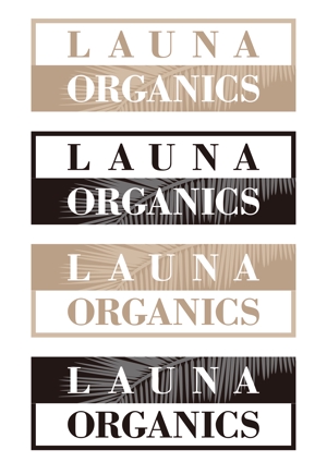 スイーズ (Seize)さんのオーガニック化粧品「LAUNA ORGANICS」のロゴ制作への提案