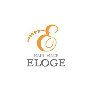 yokoshin (yokoshin)さんの創業12年ヘアメイク専門店『HAIR MAKE ELOGE』のロゴデザインへの提案