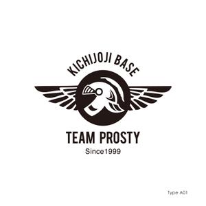 graph (graph70)さんの「TEAM　PROSTY　　と　　　KICHIJOJI　 BASE」のロゴ作成への提案