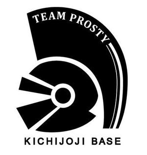 Flatto77さんの「TEAM　PROSTY　　と　　　KICHIJOJI　 BASE」のロゴ作成への提案