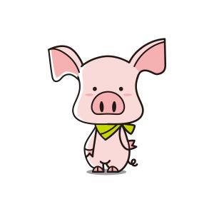 さんのしゃぶしゃぶ・串揚げ食べ放題「大地のぶた」のキャラクターデザインへの提案