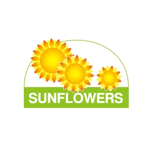 itakoさんの非営利団体「SUNFLOWERS」のロゴへの提案