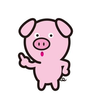 yamaad (yamaguchi_ad)さんのしゃぶしゃぶ・串揚げ食べ放題「大地のぶた」のキャラクターデザインへの提案