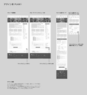 koikeya (koikeya)さんの地域SNSのWebページワイヤーフレーム(PC・SP)への提案