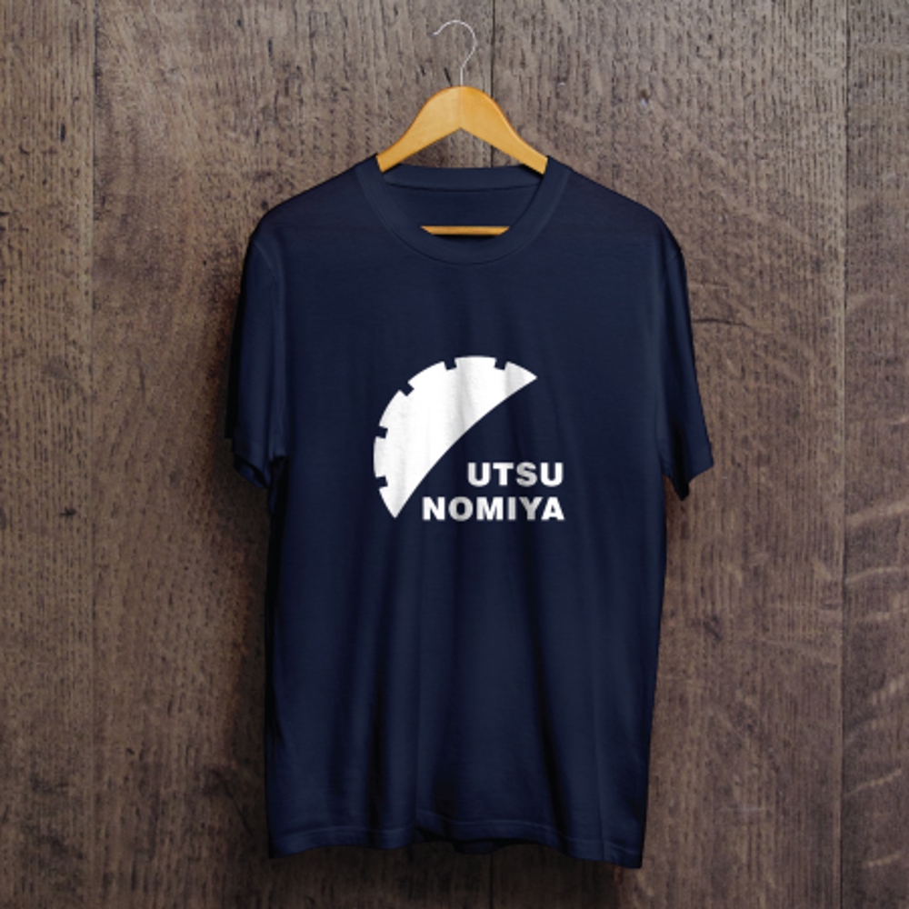 ご当地Tシャツ（栃木県宇都宮市）「餃子」のTシャツデザイン