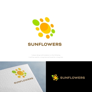株式会社ガラパゴス (glpgs-lance)さんの非営利団体「SUNFLOWERS」のロゴへの提案