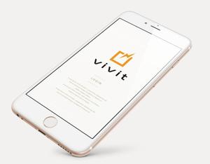 ALTAGRAPH (ALTAGRAPH)さんの居抜き物件サイトの『vivit』のロゴへの提案