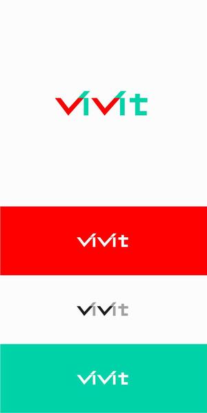 designdesign (designdesign)さんの居抜き物件サイトの『vivit』のロゴへの提案