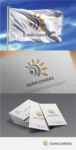 drkigawa (drkigawa)さんの非営利団体「SUNFLOWERS」のロゴへの提案