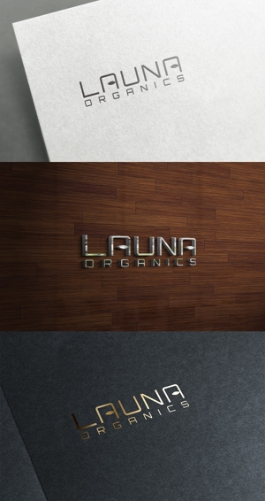 株式会社ガラパゴス (glpgs-lance)さんのオーガニック化粧品「LAUNA ORGANICS」のロゴ制作への提案