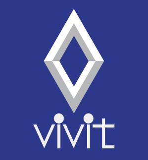 プラスワン・クリエイト／筆描家Kou (monokaki-ya-kou)さんの居抜き物件サイトの『vivit』のロゴへの提案