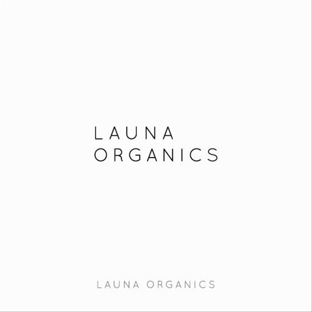 オーガニック化粧品「LAUNA ORGANICS」のロゴ制作