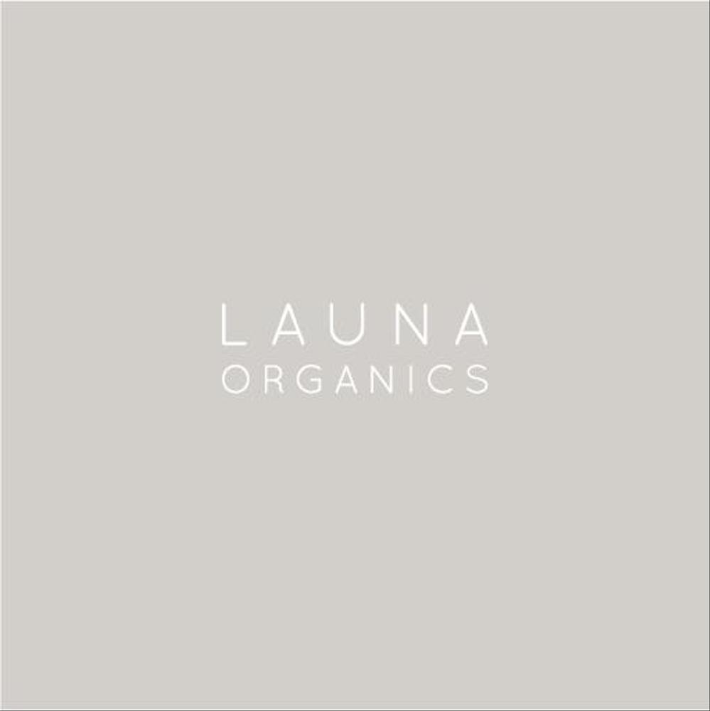 オーガニック化粧品「LAUNA ORGANICS」のロゴ制作