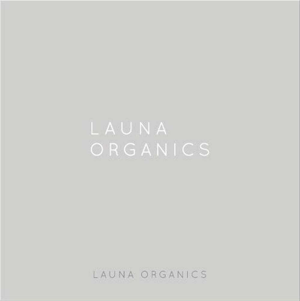 オーガニック化粧品「LAUNA ORGANICS」のロゴ制作