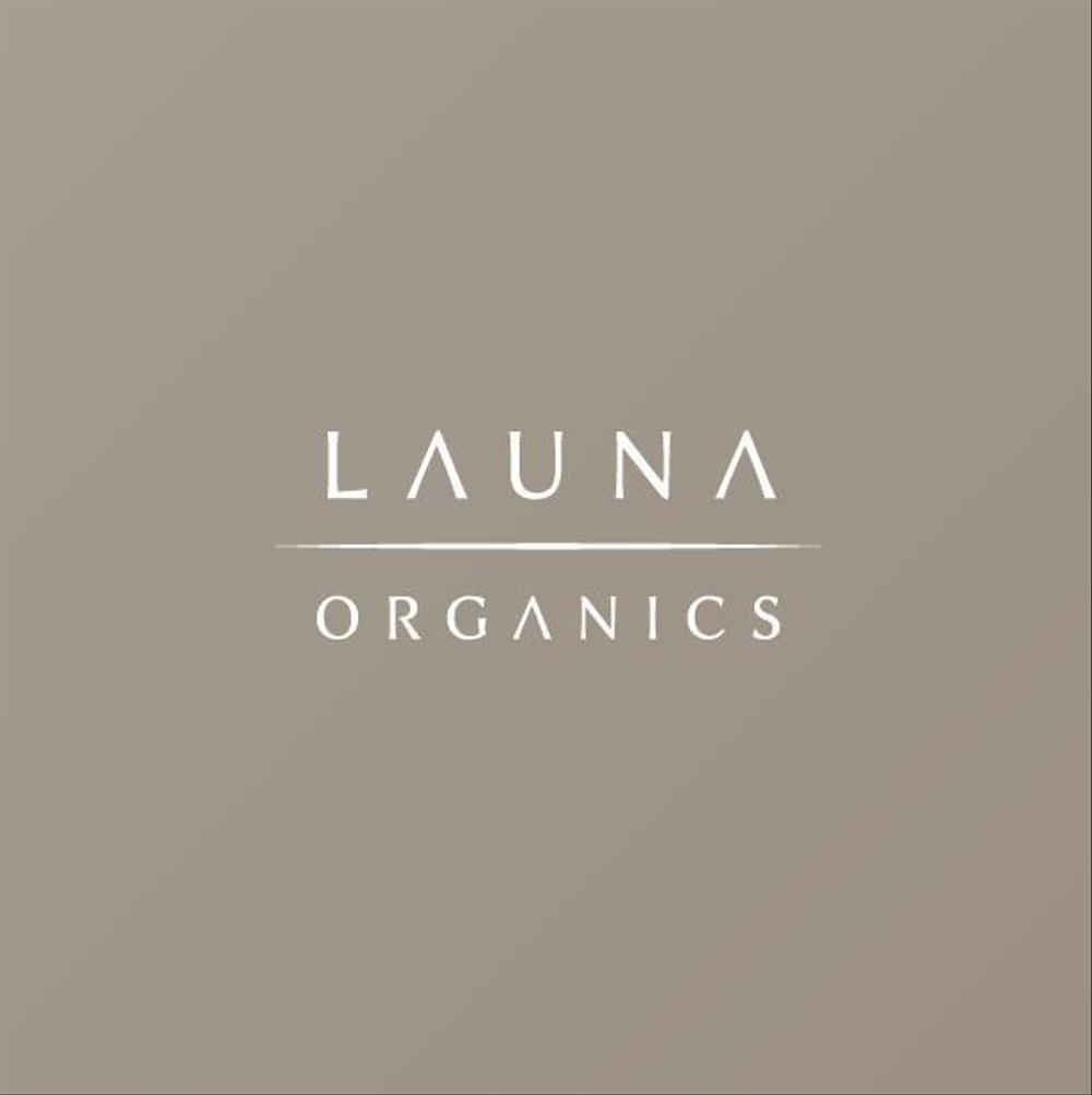 オーガニック化粧品「LAUNA ORGANICS」のロゴ制作