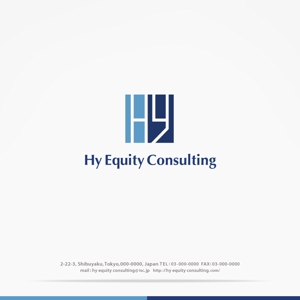 H-Design (yahhidy)さんの事業再生投資・コンサル会社「Hyエクイティコンサルティング」のロゴへの提案