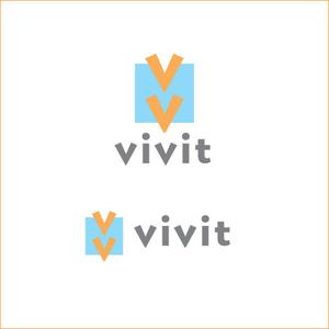 queuecat (queuecat)さんの居抜き物件サイトの『vivit』のロゴへの提案