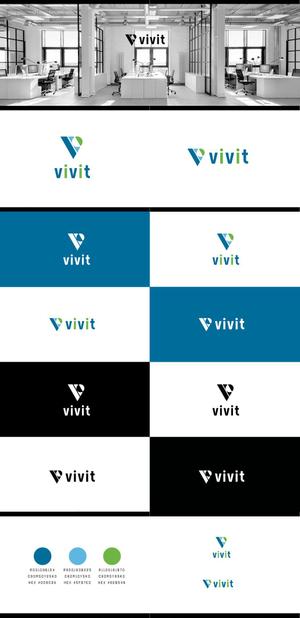 tobiuosunset (tobiuosunset)さんの居抜き物件サイトの『vivit』のロゴへの提案