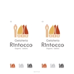 kdkt (kdkt)さんのオーガニックジェラートショップ「Gelateria RIntocco」のロゴへの提案