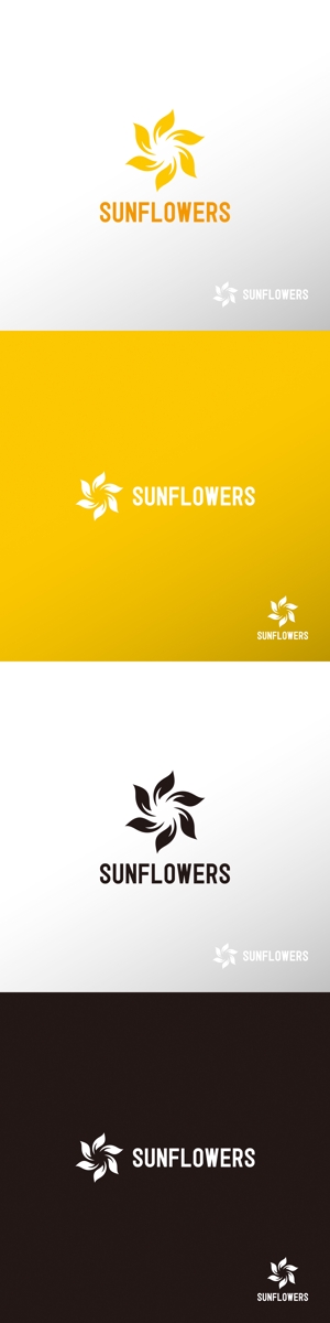 doremi (doremidesign)さんの非営利団体「SUNFLOWERS」のロゴへの提案